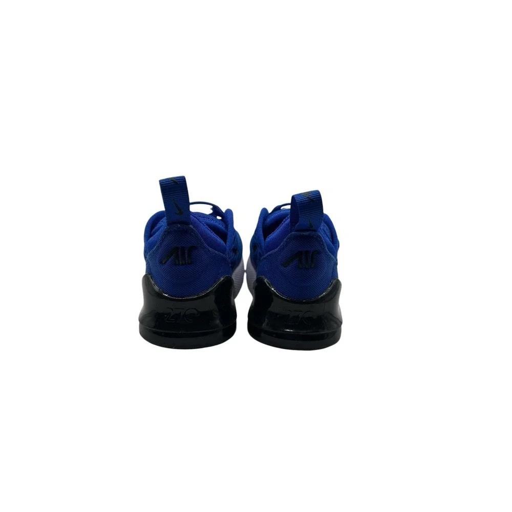 Nike Air Max 270 Toddler 5C Casual Shoes Racer Blue/White/Black DD1646 415